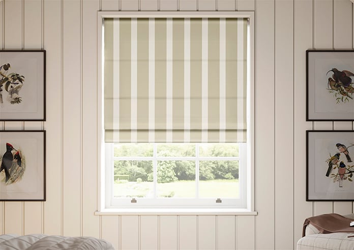 The British Stripe Co. Henry, Dover No.1 - Roman Blind - Image 3